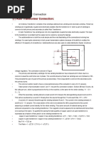 Auto Transformer Connection