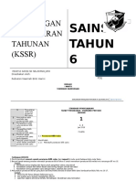 RPT Sains THN 6 2016