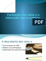 Ex.formação Dos Raios-x e Interação Com a Matéria