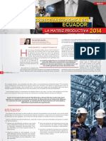 Perspectivas Económicas Del Ecuador
