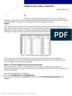 Excel Predicción