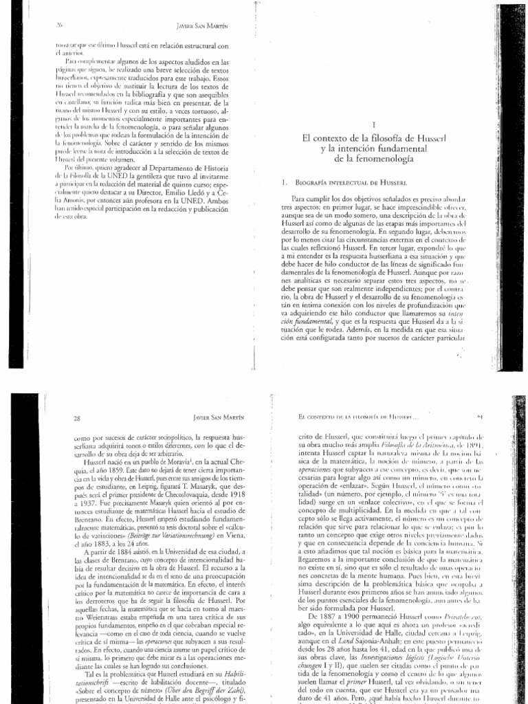 Husserl PDF Edmund Husserl Science