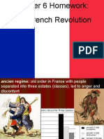 French Revolution Chapter 6 Homework: Key Events and Figures