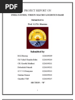 Download Logistics of Indian Steel Industry by vishalchandu SN29523033 doc pdf