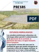 Hidrologia Presas - Cuenca