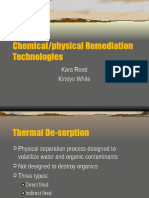 Chemical/Physical Remediation Technologies Summary