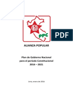 Plan de Gobierno de Alan García