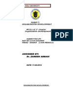 1st Chapter (Organization Development)