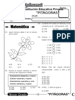 Examen Quincenal (10) 3er Grado 05-09-09