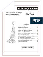 Fantom FM740 Vacuum