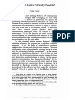 Pettit, P. - Is Criminal Justice Politically Feasible