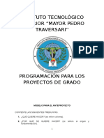 Proyectos de grado ITS