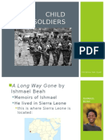 Child Soldiers Powerpoint