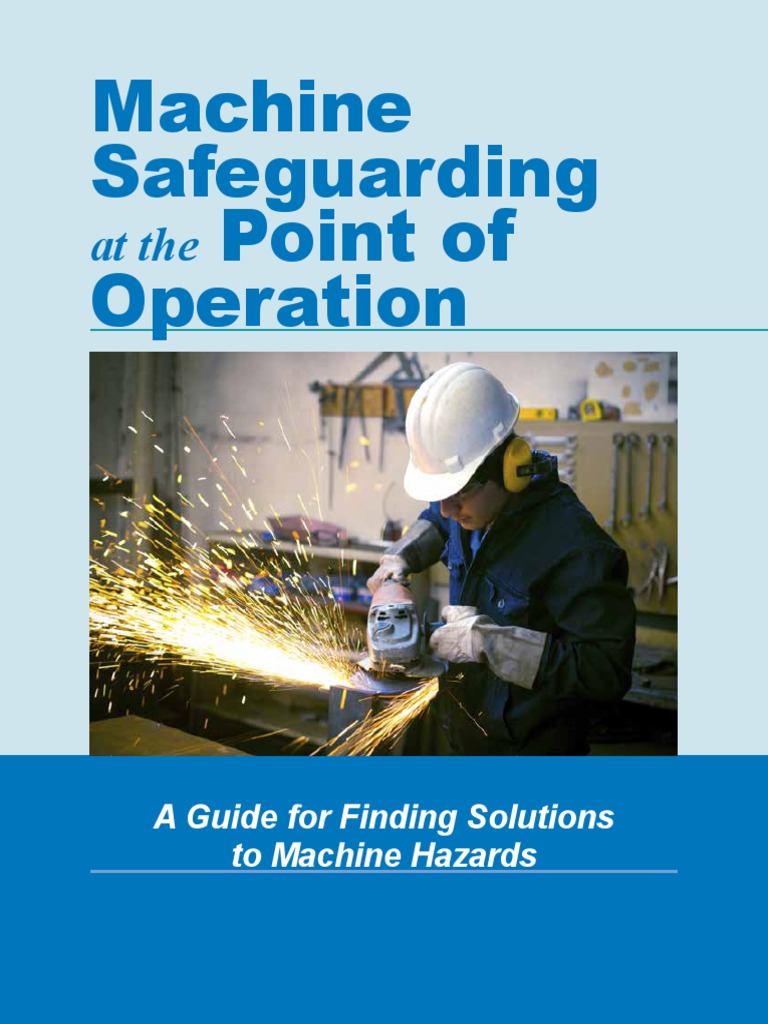 Machine Guarding Standard Numerical Control Occupational Safety And