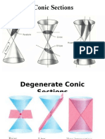 Conic Sections: Degenerate, Standard Forms, and Applications