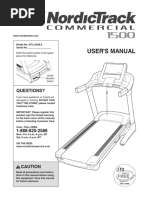 NordickTrack Treadmill 1500