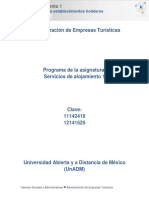 Unidad 2. Integracion de Establecimientos Hoteleros PDF