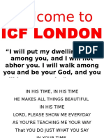 Welcome To Icf London