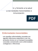 Enfermedades Transmisibles e Inmunizaciones