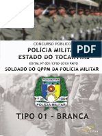 Consulplan 2013 Pm to Soldado Da Policia Militar Prova (1)