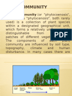 Plant Community Types & Factors