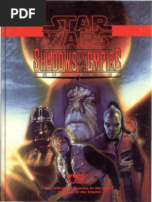 WEG40122 - Star Wars D6 - Shadows of the Empire Sourcebook