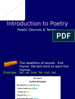 Introduction To POETRY