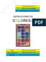 Instrucciones de Colores 2