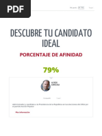 Mi Candidato Ideal - Elecciones 2016 - LaRepublica