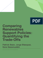 Comparing Renewables Support Policies- Quantifying the Trade-Offs