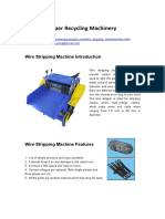 Allance Wire Stripping Machine PDF