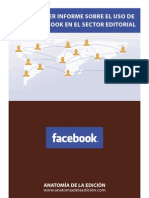 Primer informe sobre el uso de Facebook en el sector editorial