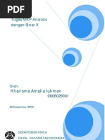 Download TUGAS SINAR X by wulandari12 SN29530340 doc pdf