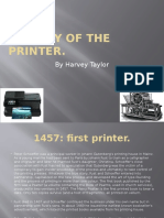 History of The Printer
