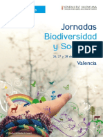 Jornadas Biodiversidad y Sociedad Valencia