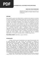 Sofismas Matematicos Com a Exatidao Posta Em Duvida