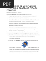 5 Ejercicios de Mindfulness Para Niños