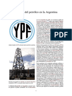 Historia Del Petróleo en La Argentina