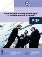 Ghid Privind Incompatibilitatile Si Conflictele de Interese