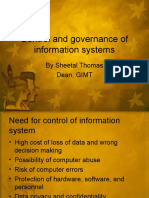 Ch-17 Control and Governance of Information System