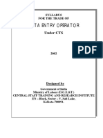 Data Entry Operator PDF