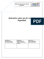 Instructivo de Uso de Arnes de Seguridad