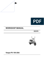 Vespa PX150 Workshop Manual