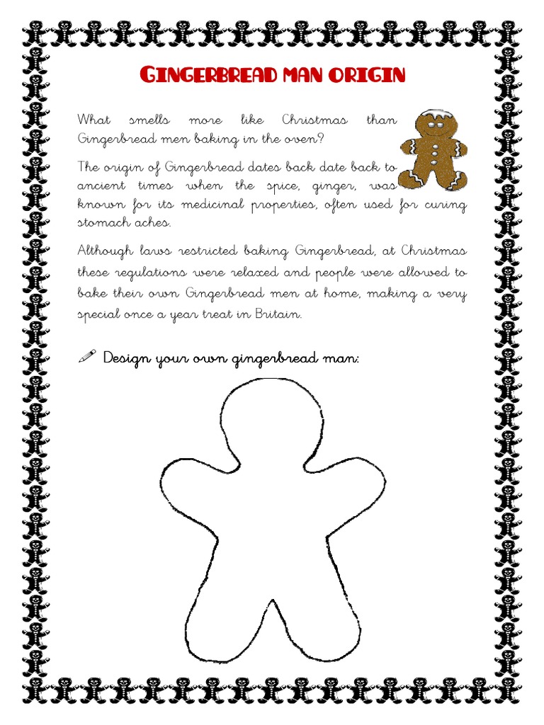 Gingerbread Man PDF