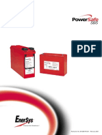 High-performance standby power battery guide