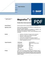 Magnafloc LT-7990: Technical Information Water Solutions