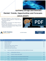 India Neuropsychiatry (Drugs and Devices) Market: Trends, Opportunities and Forecasts (2015-2020F) - Azoth Analytics