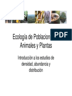 Introducción A La Ecología de Poblaciones Animales (Modo de Compatibilidad)