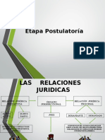 LA  ETAPA  POSTULATORIA  DEL PROCESO 4ta semana (2) 5 semana.ppt