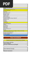 Competitive Examination. Project Financial Estimation Supratim Basu